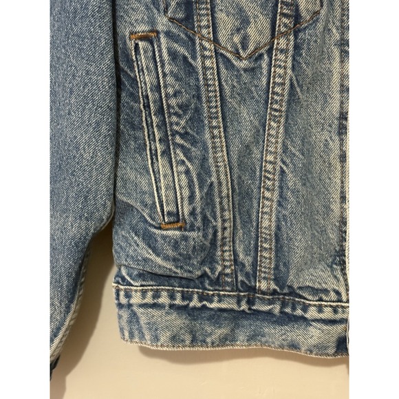 VTG Levi's Type III Trucker Denim Jean Jacket 70505 2016 USA 70s-80s Medium Wash - Picture 4 of 16